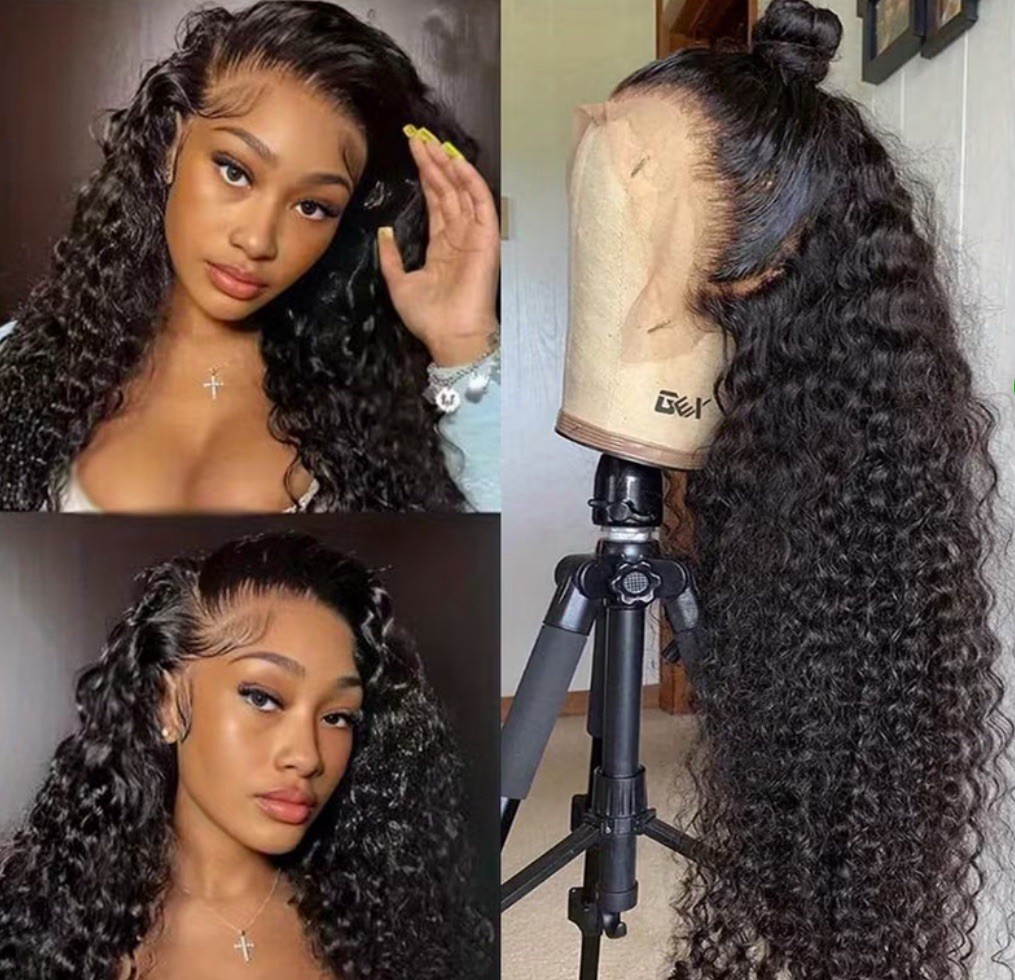 30 Inch Pre Plucked Lace Front Wig Loose Wavy Wig