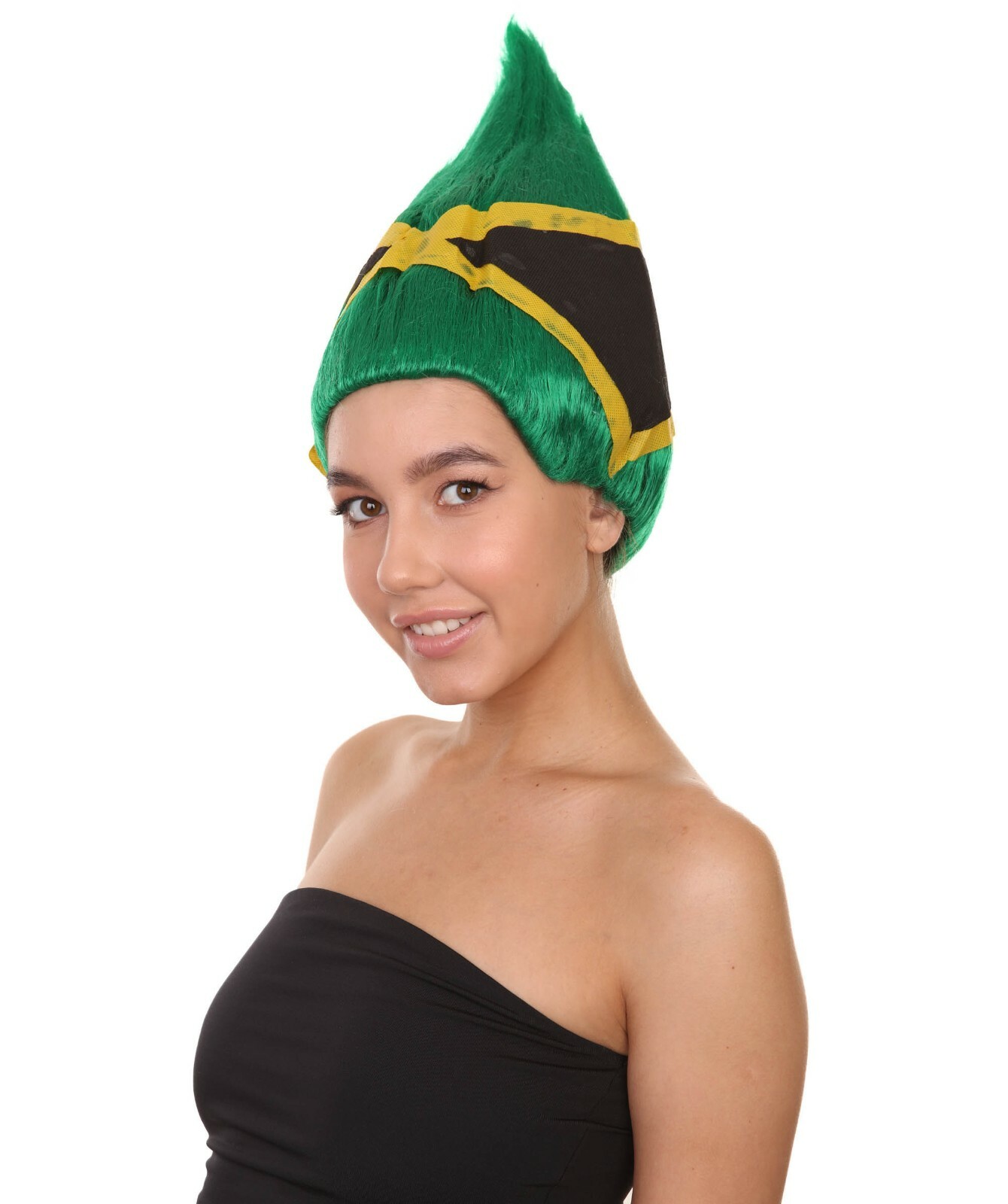 Women’s Flag Troll Wigs | Jamaica HW-1441A