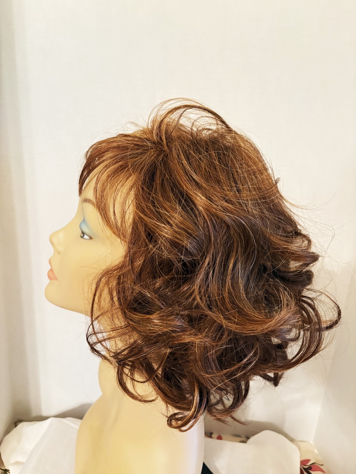 Tousled Bob Wig Hairdo by HAIRUWEAR Glazed Cinnamon ONLY $55.00 -SHIPS FREE!