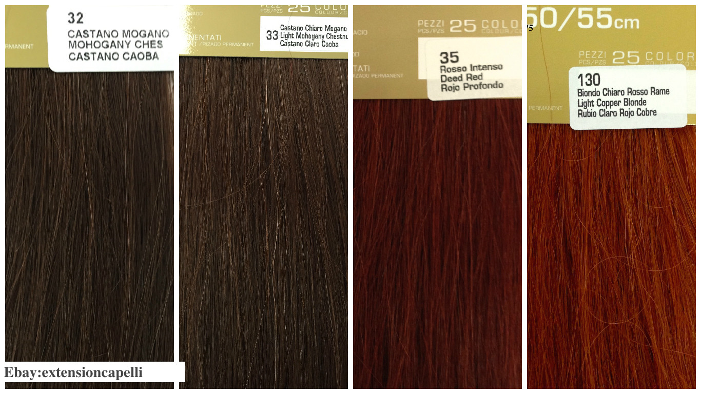 EXTENSION SOHAIR by ORIGINAL SOCAP 25CIOCCHE IN CHERATINA 100% NATURALI 50 CM.