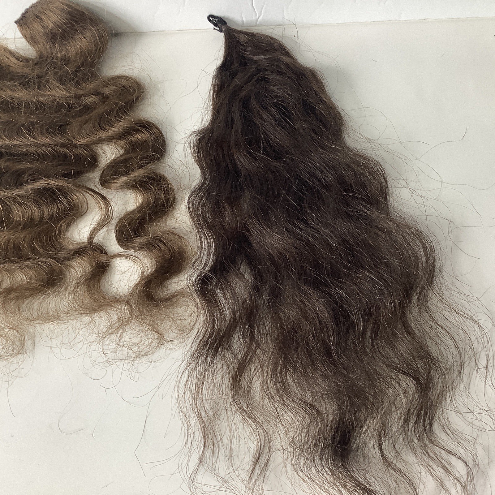 Vintage human hair pieces lot