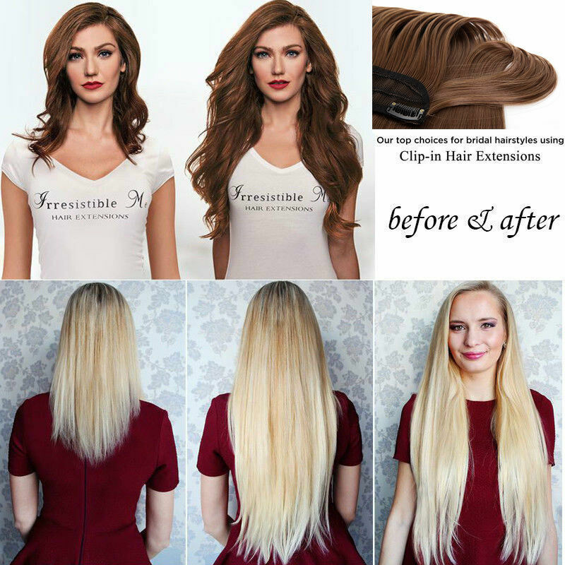 Hot Hair Extension Invisible Wire Natural as Human Hair Secret Wire No Clip in