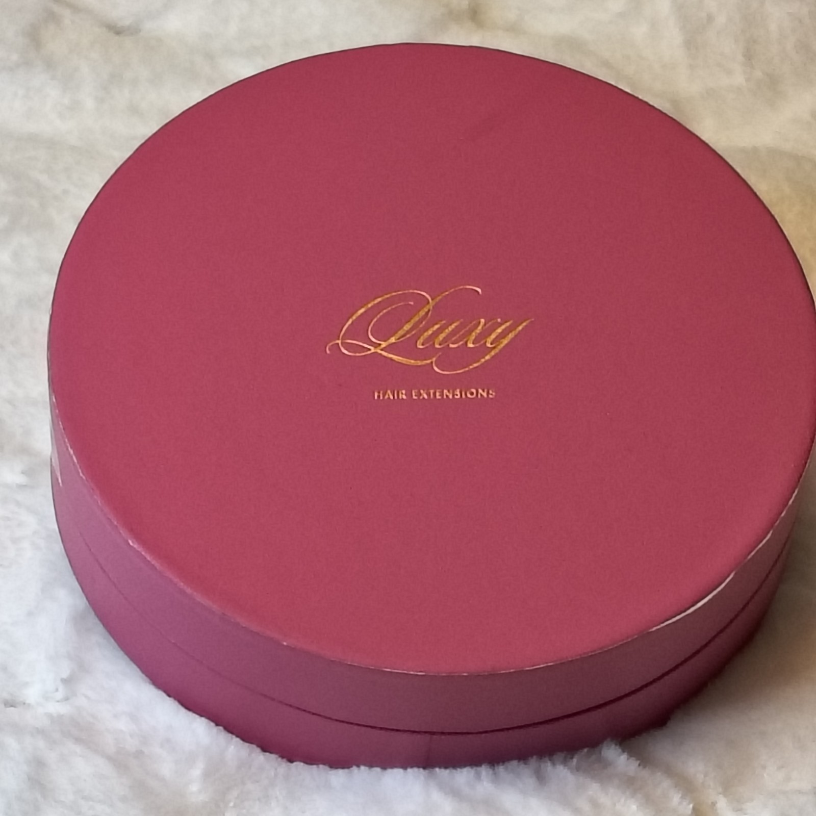 Luxy Clip-In Human Hair Extension Color Sample Weft Dark Brown 16in Straight