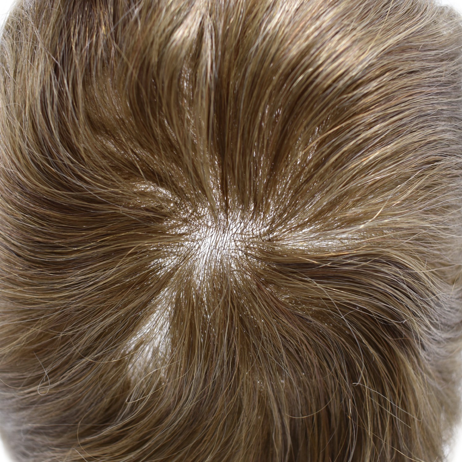 Mens Toupee Hairpiece Pro-Grade Thin Skin V-Loop 0.06mm Hair Replacement System