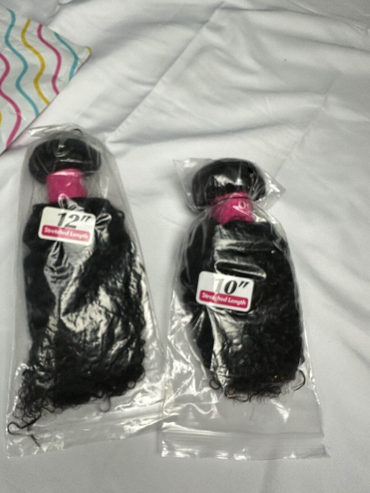 Original Queen 100% Human Hair Unprocessed Virgin Kinky Curly 10” & 12”