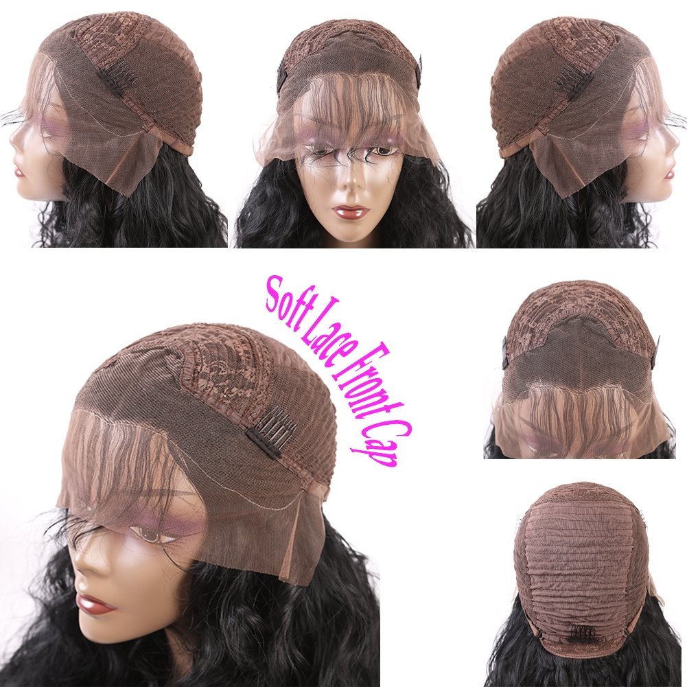HD 13X4 Lace Front Human Hair Wigs Pre Plucked Hairline Glueless Body Wave 16