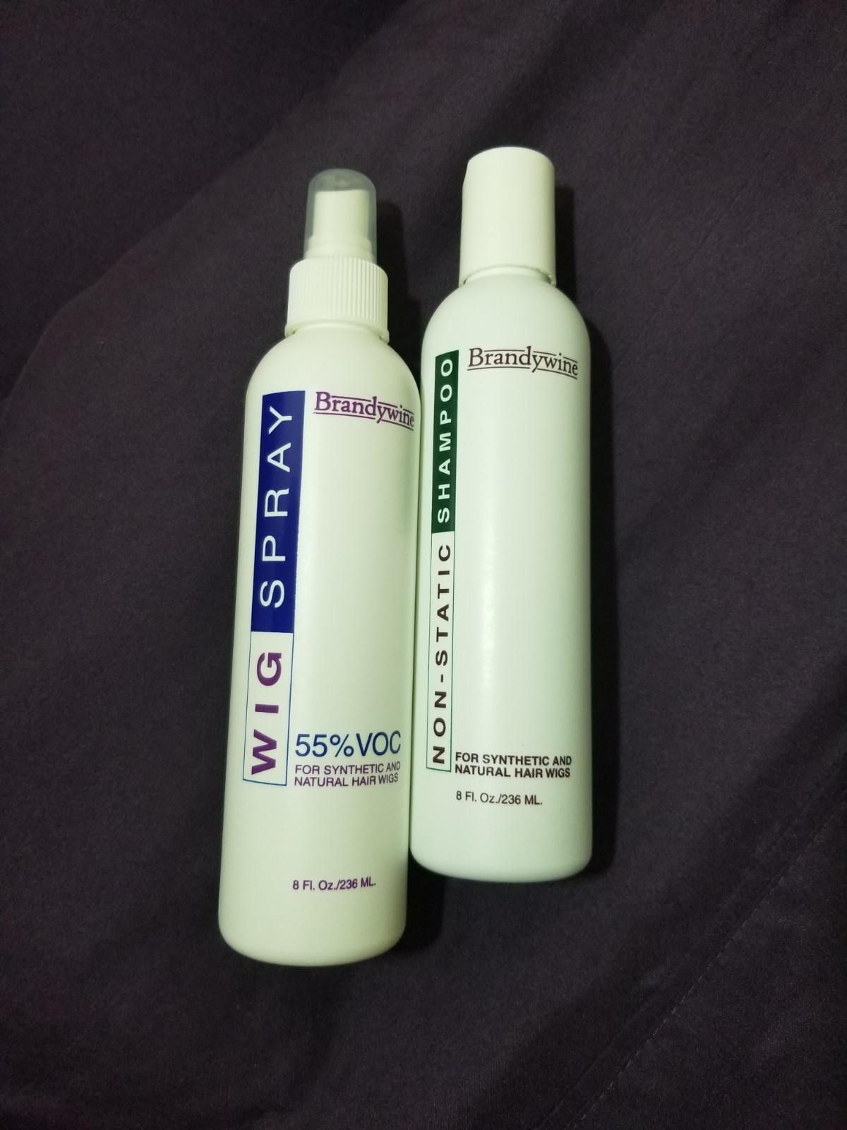 Brandywine Wig Shampoo & Hairspray 8oz. – GENTLY USED