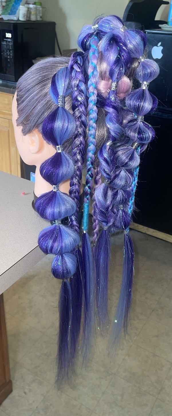 ✨🧚🏾Handmade Festival/Rave/Concert Ponytail Fairy, Mermaid, Fantasy Hair✨🧚