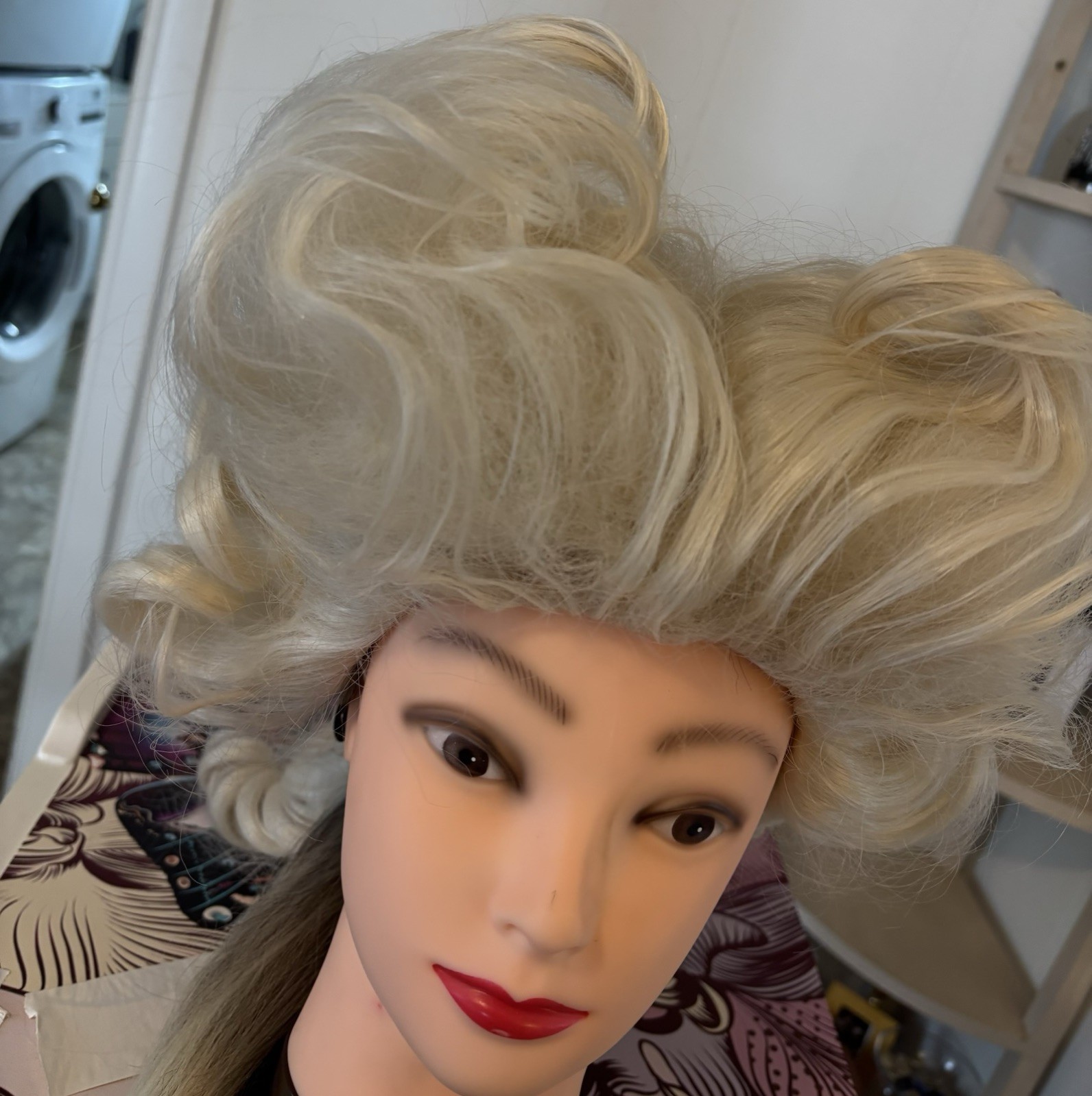 Marie Antoinette Wig Adult Fever Wigs with 2 Beige Wig Caps 1 Size