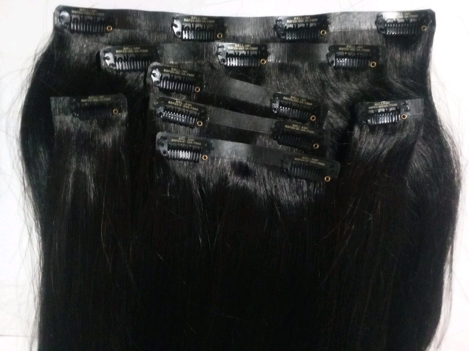 Bellame Silk Seam 180g 20″ Off Black Hair Extensions