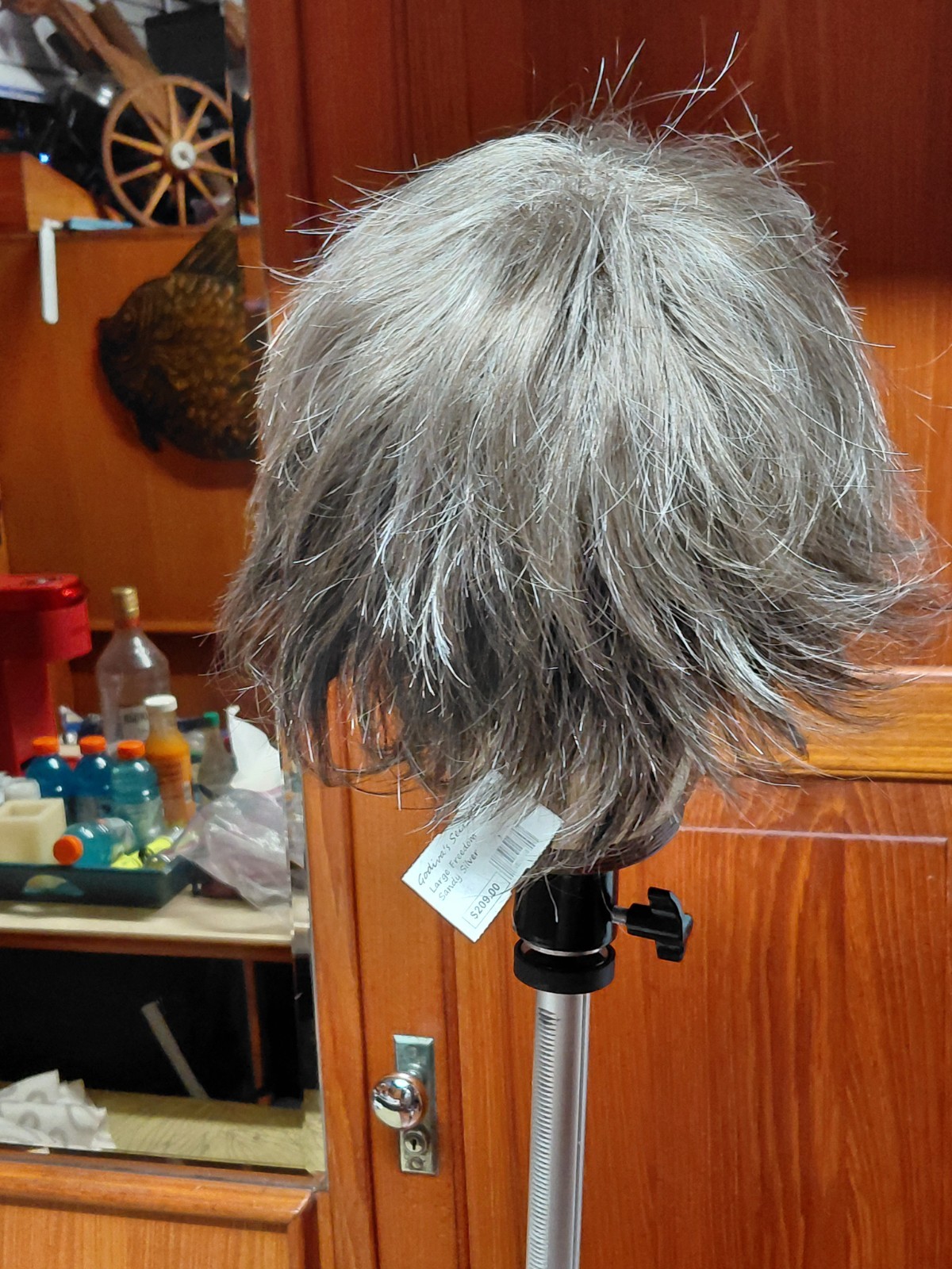 Godiva’s Secret Wig Large Sandy Silver Freedom Synthetic Hairpiece