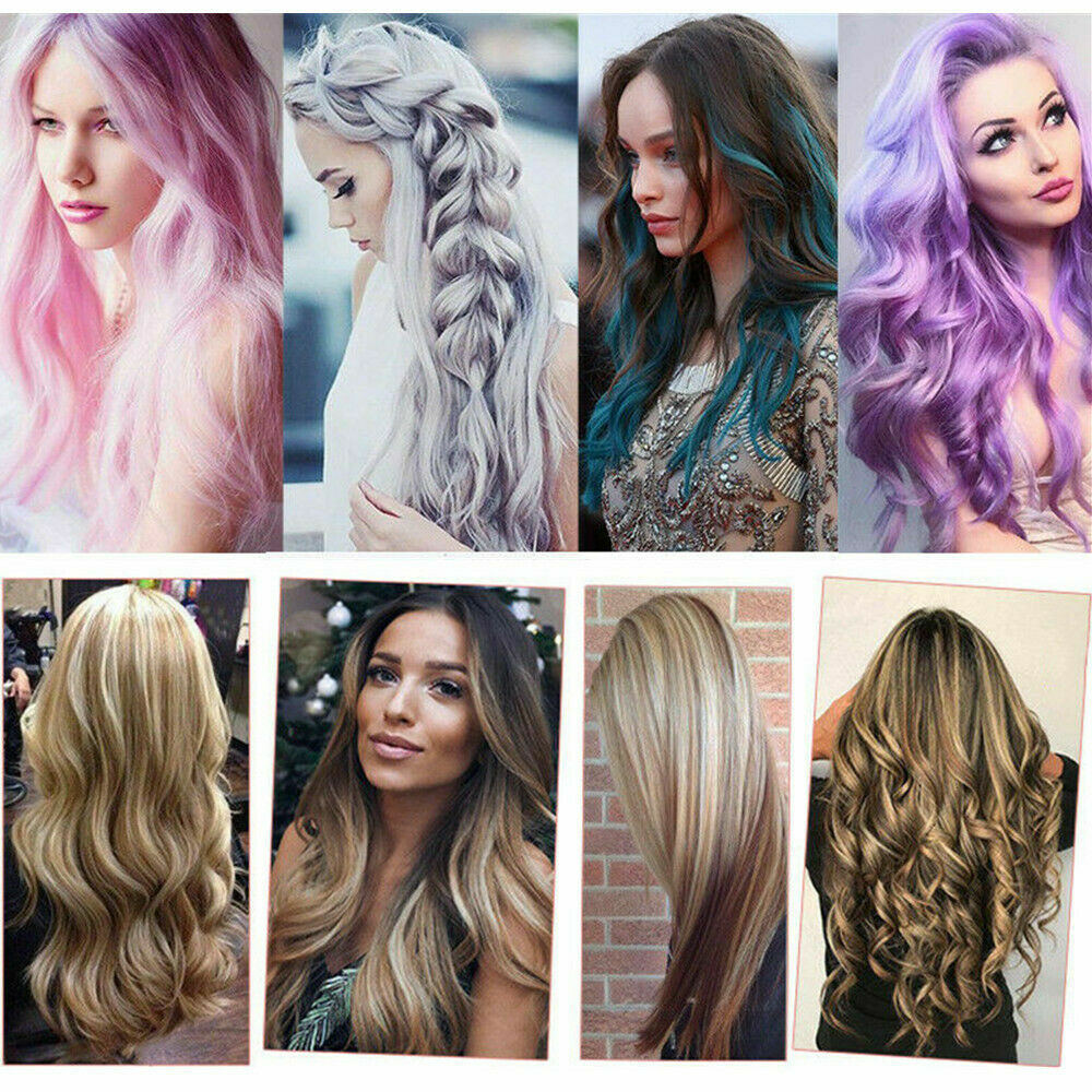 Micro Ring Beads Link Hair Extensions Real Human Hair Russian Remy Hair Straight