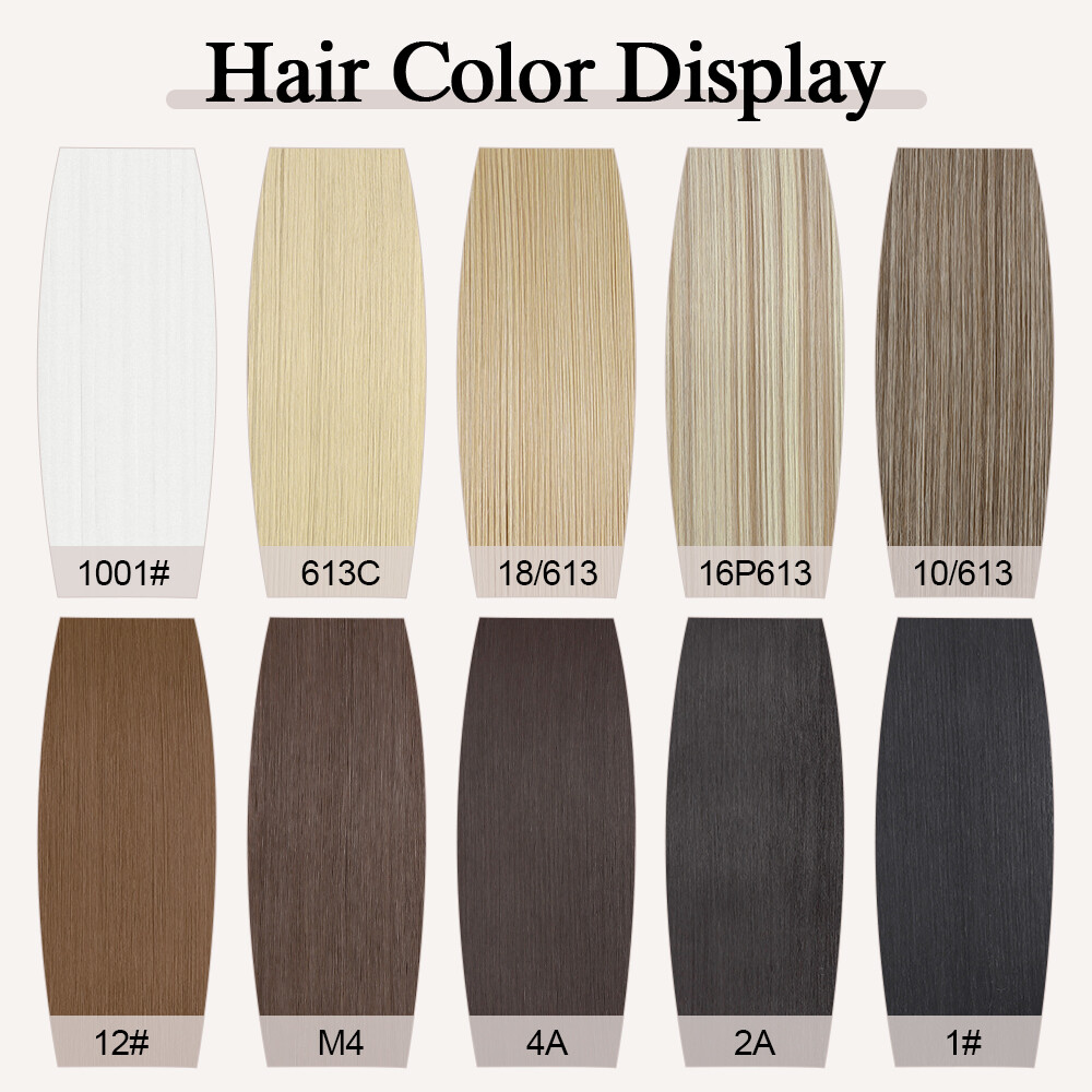 Long THICK Ponytail Clip In Hair Extensions Wrap On Pony tail Hairpiece as Human