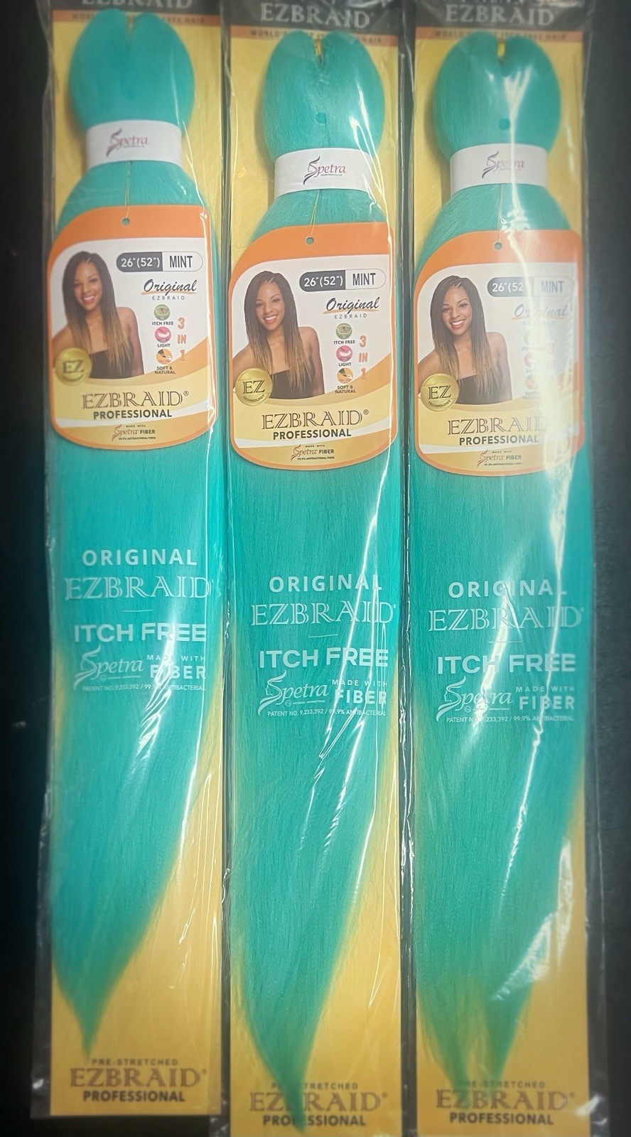 3 Pack Ezbraid Extension Mint Color Free Shipping Volume Pricing Available