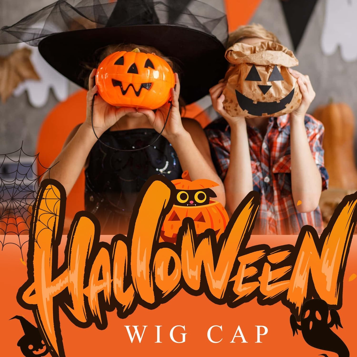 6PCS Wig Cap Non Slip, Black Mesh Net Wig Caps for Women Men, Weaving Hair Net C