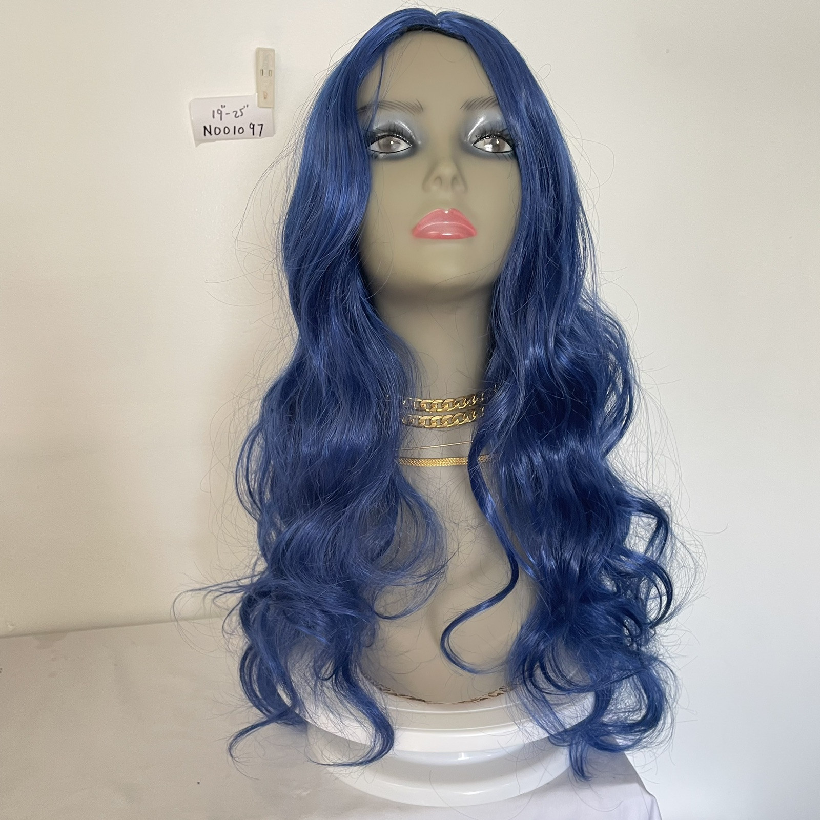 WIG. NO01097 (19-25 inch)adjustable elastic band.