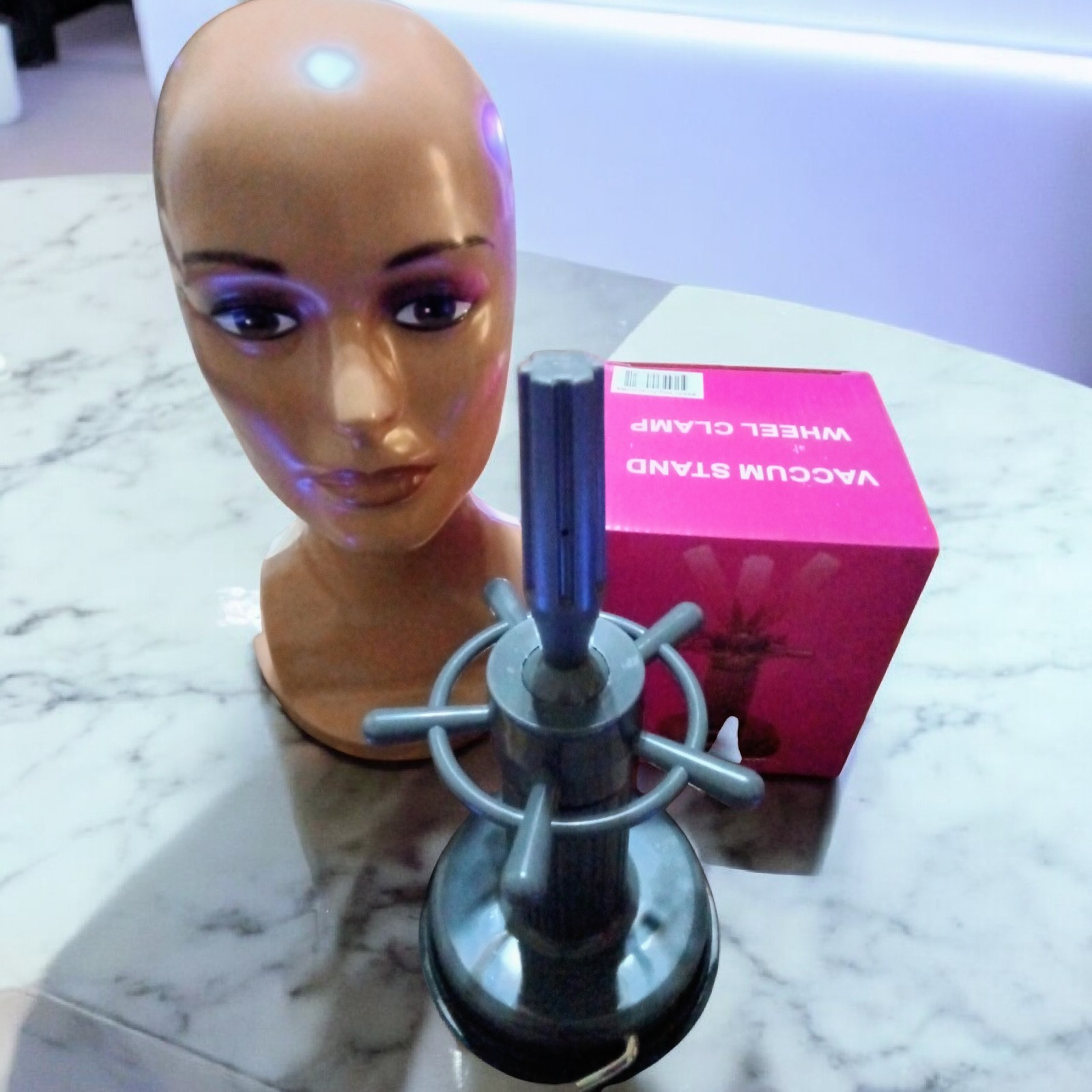 FOAM MANNEQUIN HEAD WIG,HAIR,CAPS HOLDER WITH STAND