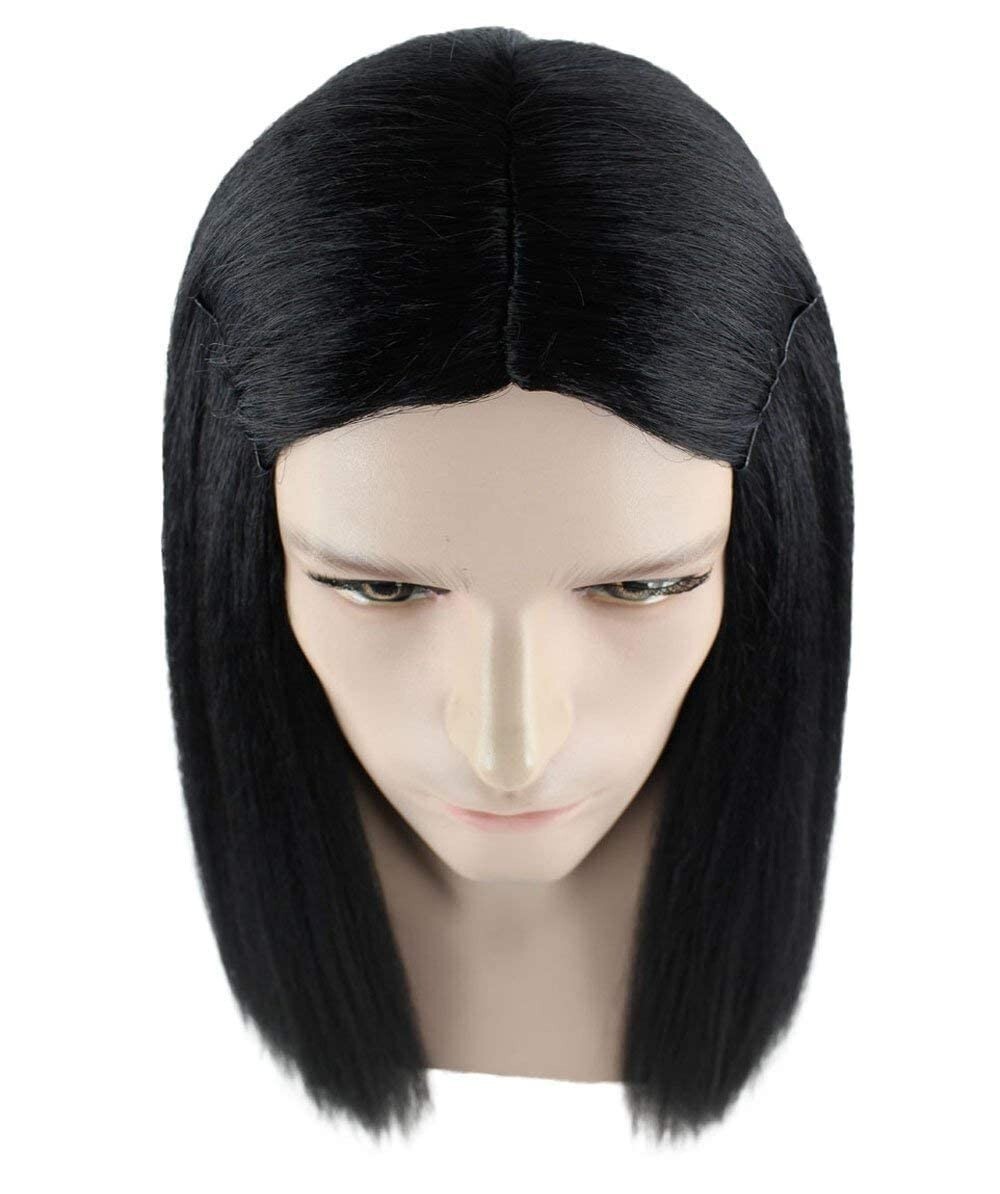 Sword Womens Wig | Black Long Wig | Premium Breathable Capless Cap | HM-269