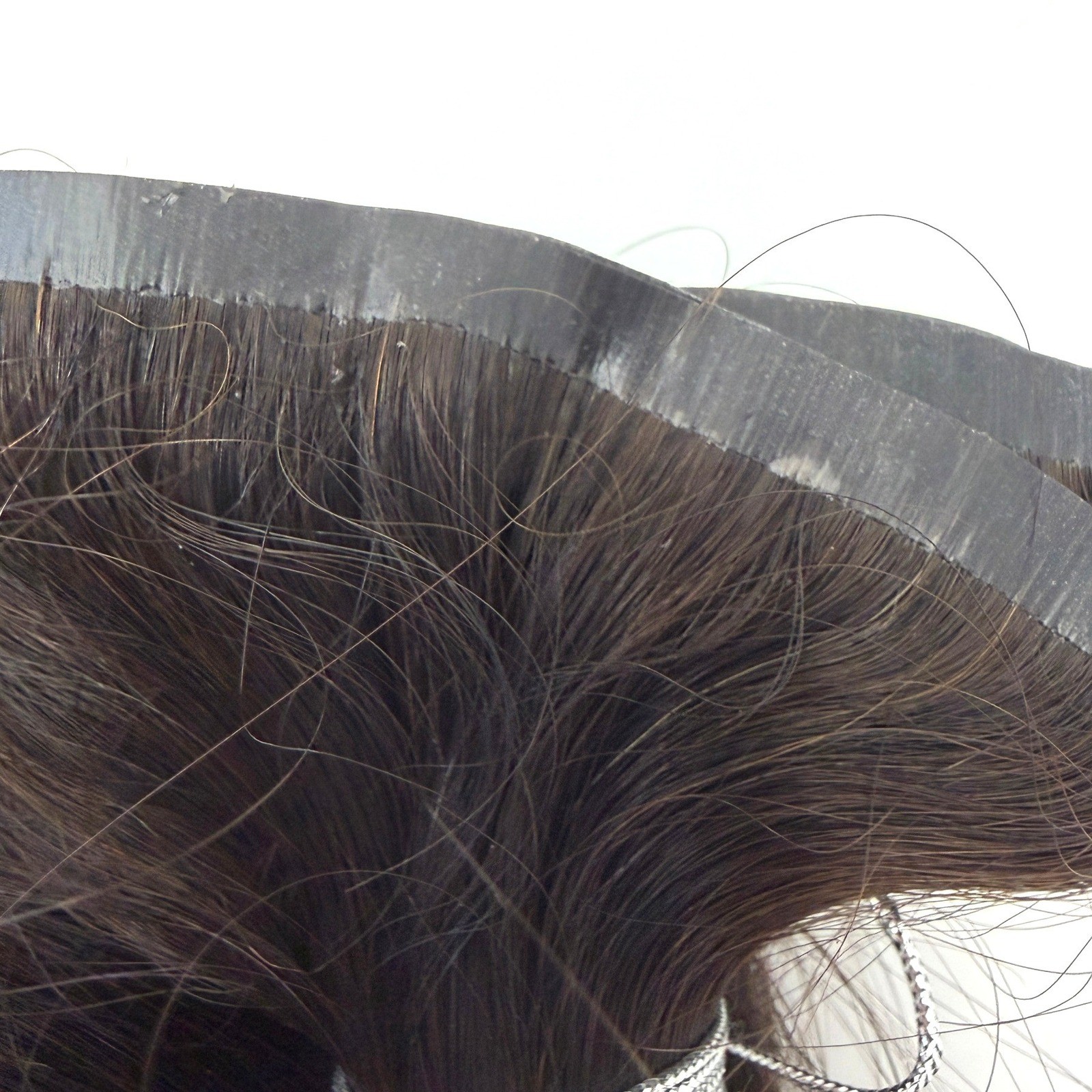 Glam Seamless Invisi-Clip Hair Extensions #1B Off Black 7 Wefts 16″ 140g NWOT