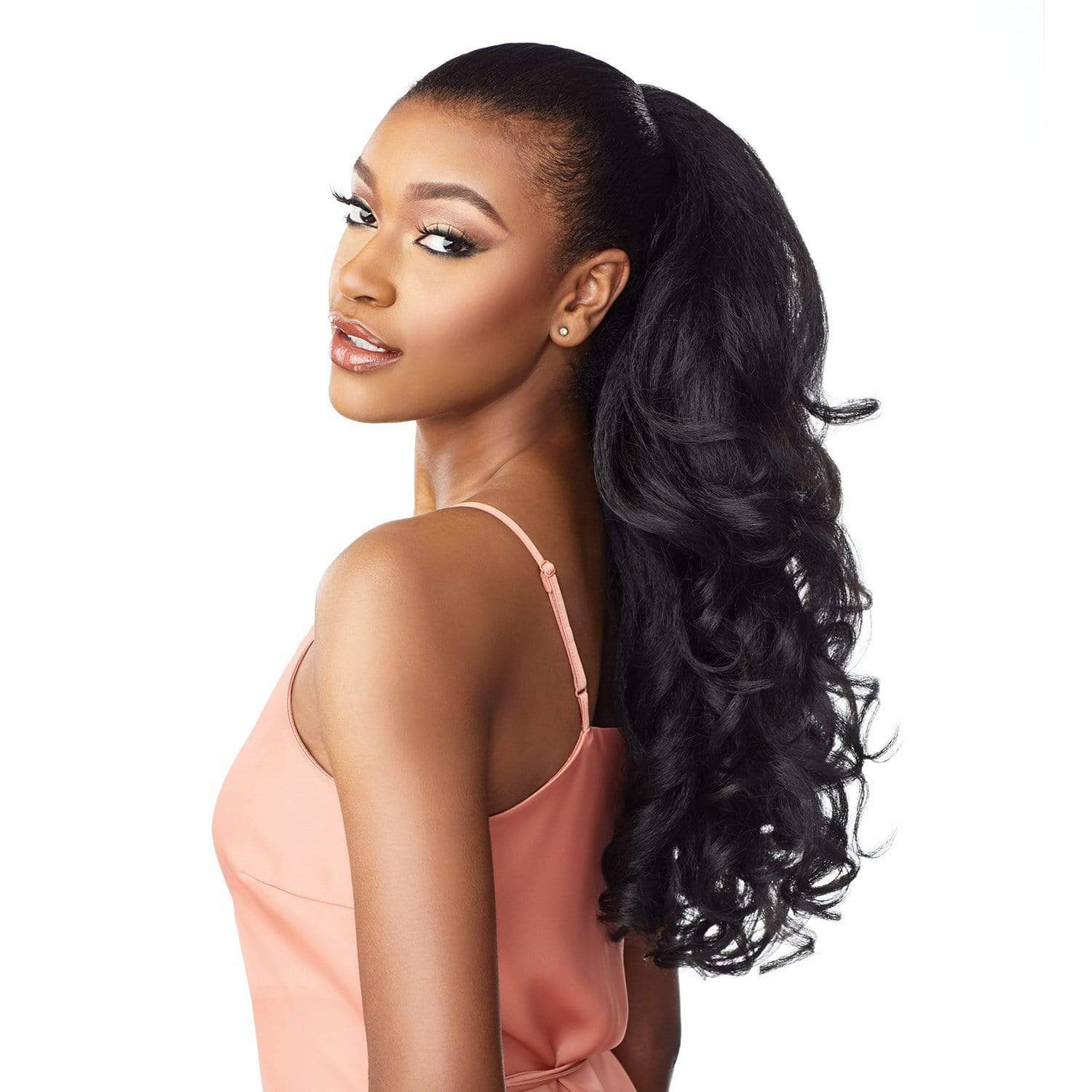SENSATIONNEL INSTANT WEAVE SYNTHETIC HALF WIG WITH DRAWSTRING CAP – IWD 003