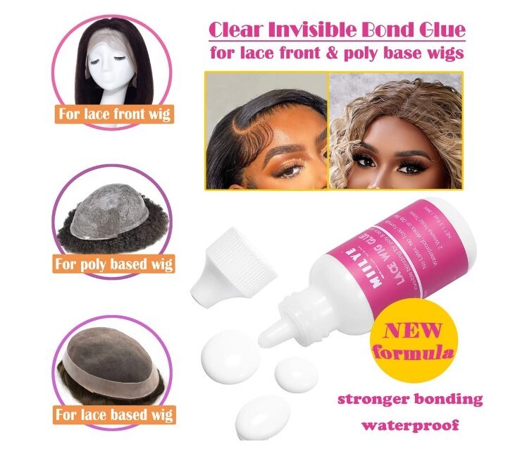 Miilye Lace Wig Glue and Lace Release adhesive Extension Glue Remover