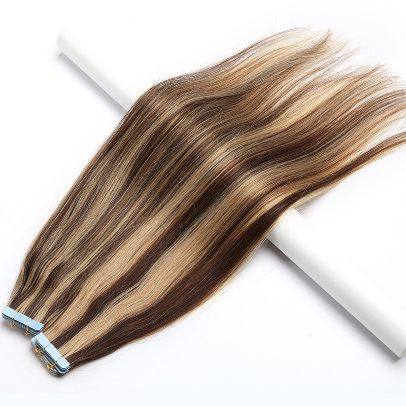 CLEARANCE Invisible Tape In Real Human Remy Hair Extensions Skin Weft 20Pieces