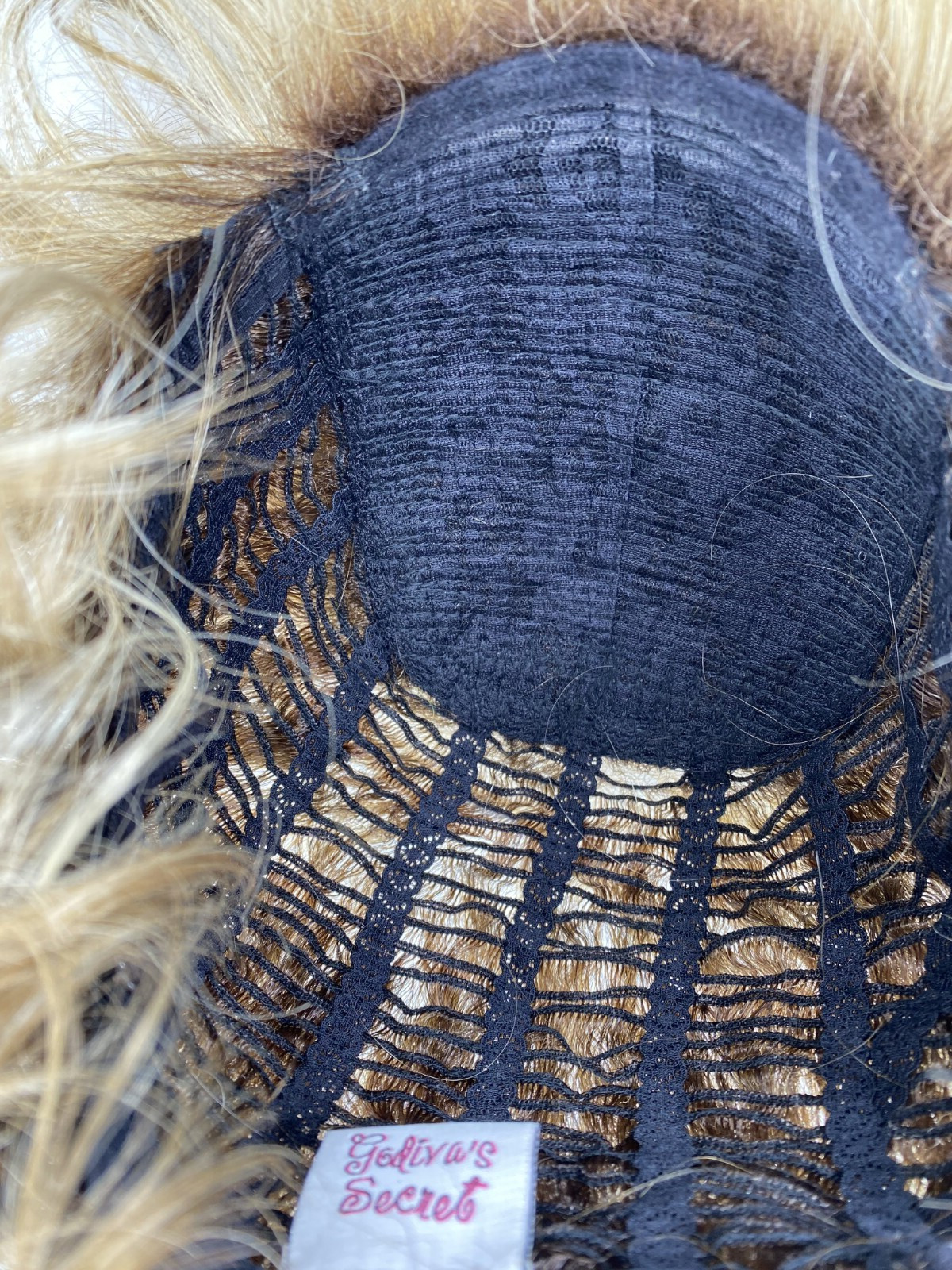 Godiva’s Secret Tammy Short Wig Blonde Brown Curly