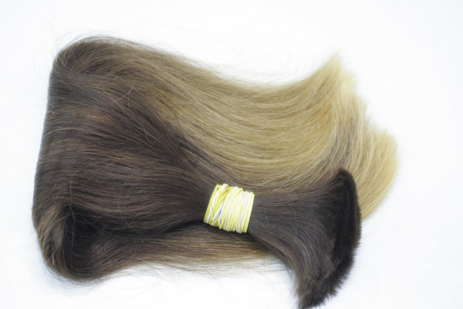 Russian Ukrainian Slavic Hair Extension + bleached ends 42cm/16,5″; 122gr/4,3oz