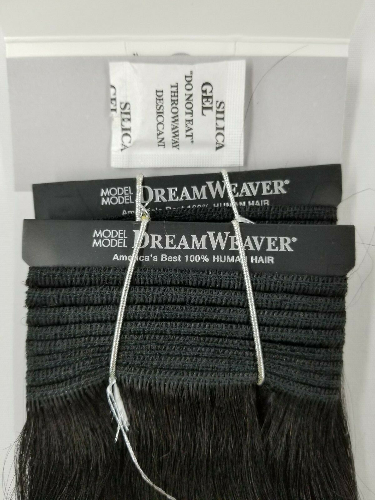 2 Packs ModelModel Remy Dreamweaver 100% Human Hair Extension 10″~Off Black