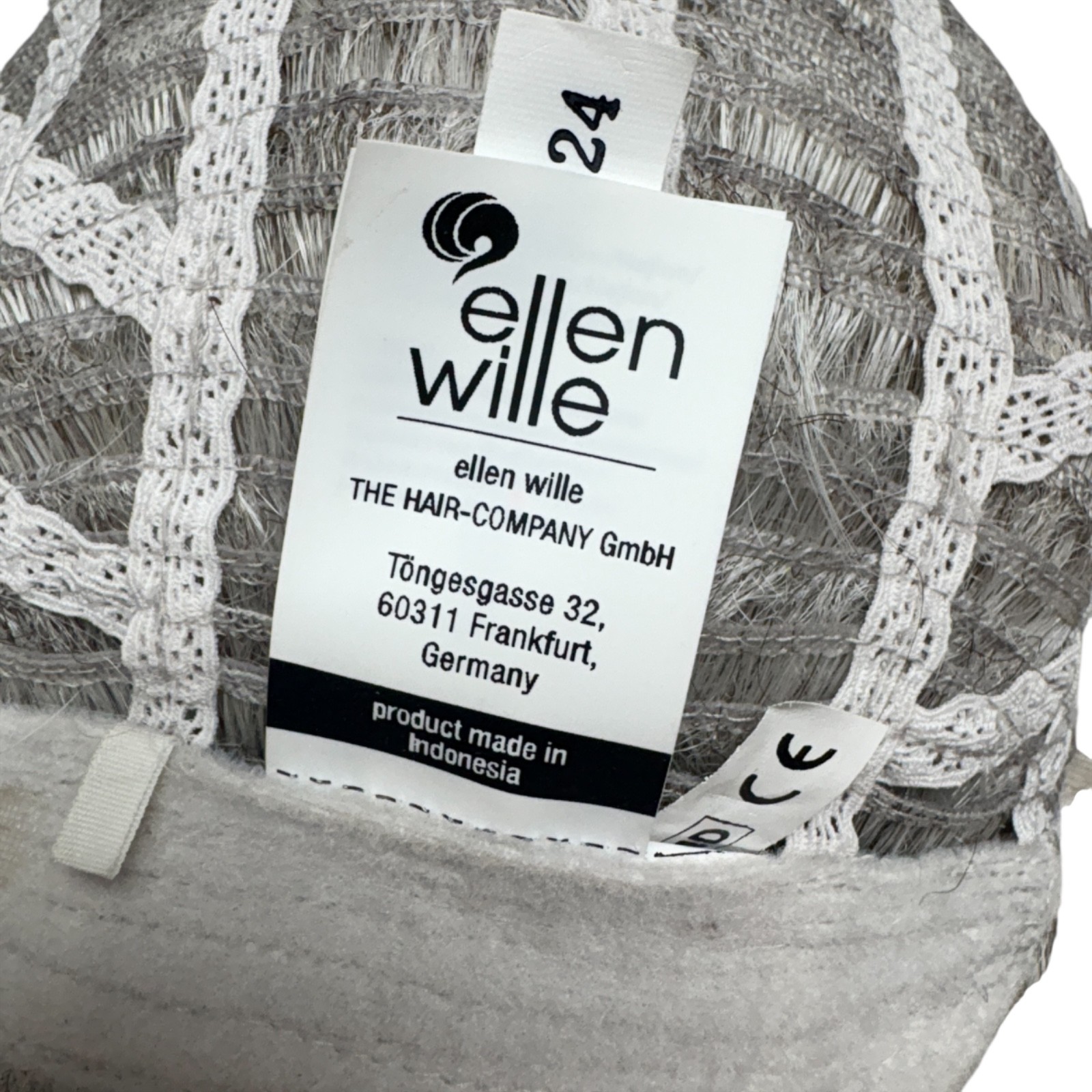 wig NWT in box COVER Ellen Wille Silver Mix short 2.2oz high heat mono-part
