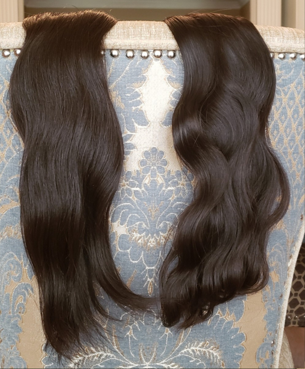 Raw Indian Natural Wave Hair Extensions DARK BROWN