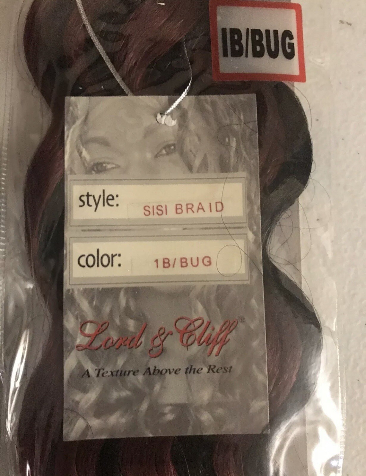 Lot Of 4 – Lord & Cliff SiSi Braid Wavy 20” Toyokalon Fiber Color: 1B/BUG