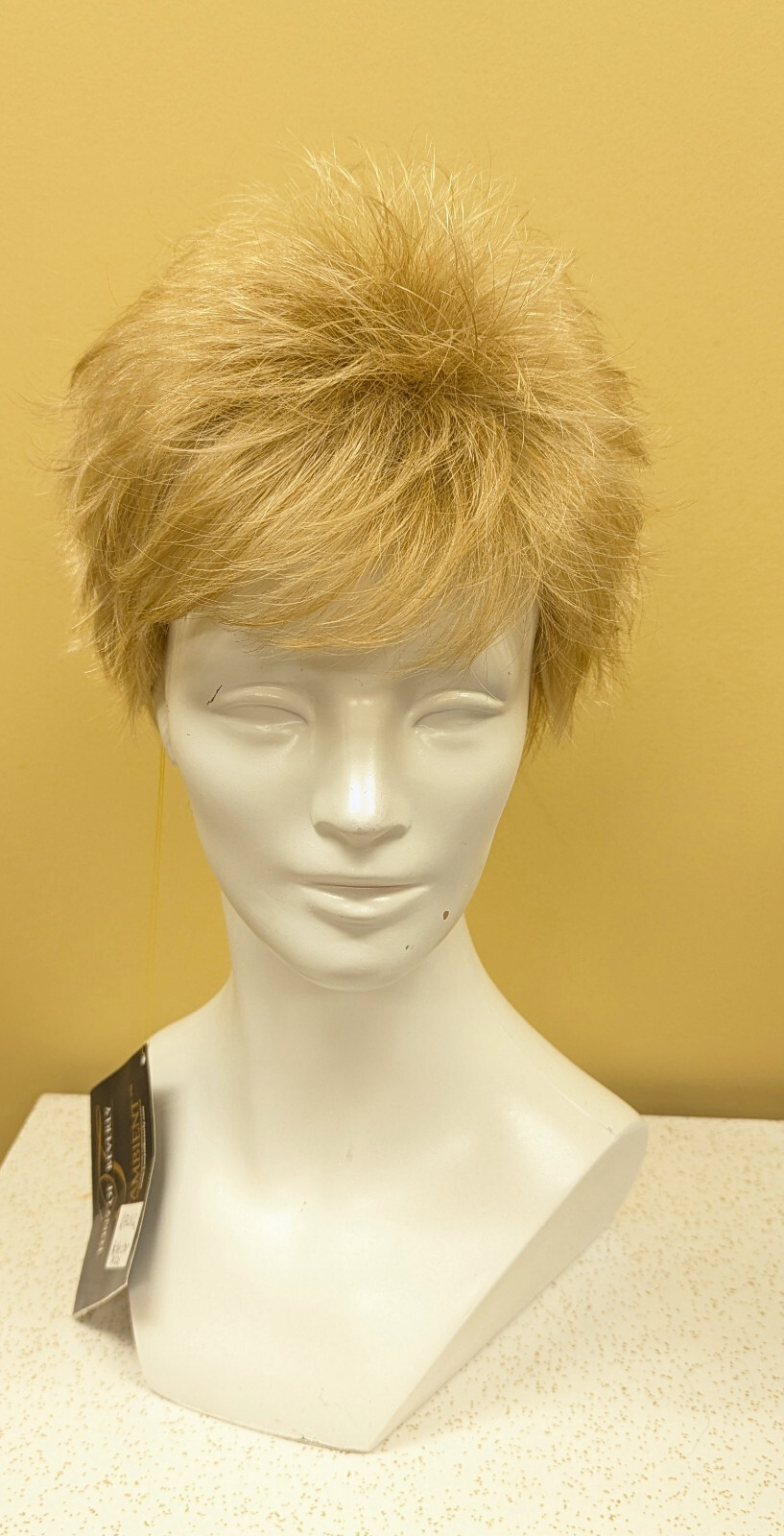 Ambient Fiber Vintage Tony of Beverely Iris in color Nectar Gold w/ lt highlight