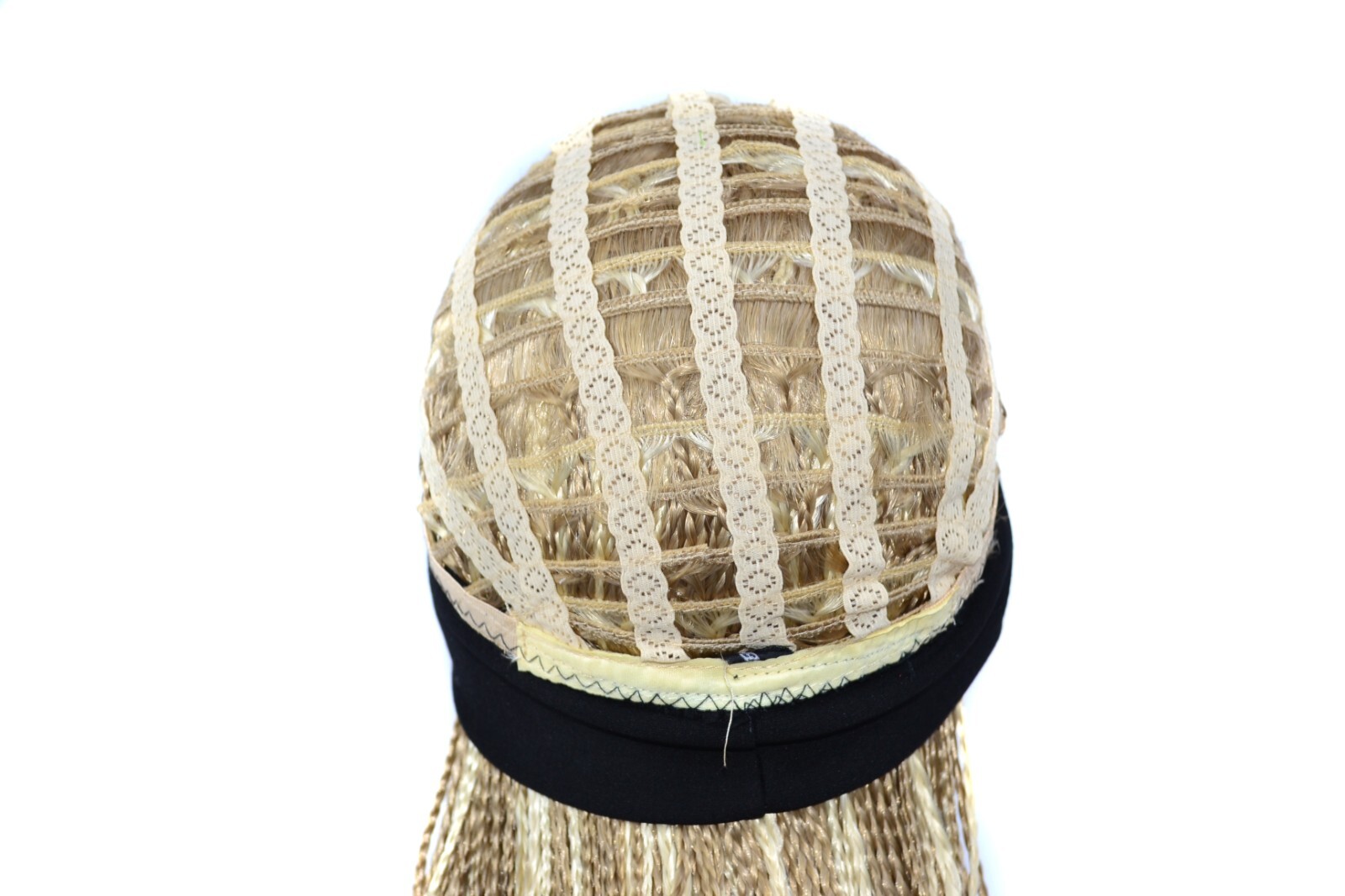 18 Inch Ombre Braided Wig with Headband Wrap Band Box Braids Wig for Black Women