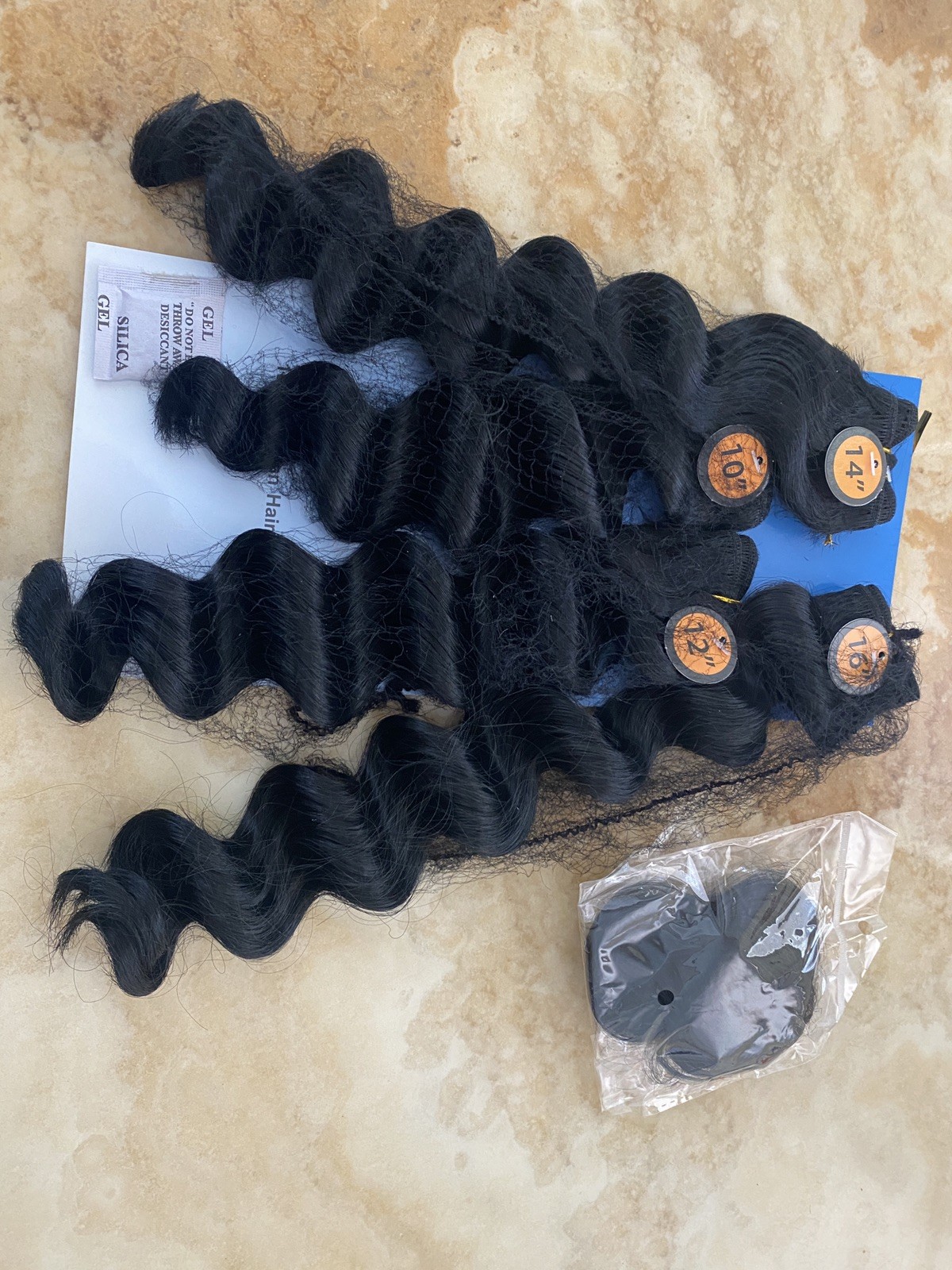 HAIRTREND SYNTETHIC HAIR ALL IN ONE DEEP WAVE 10 12 14 16 12 INCH CLOSURE COLOR2