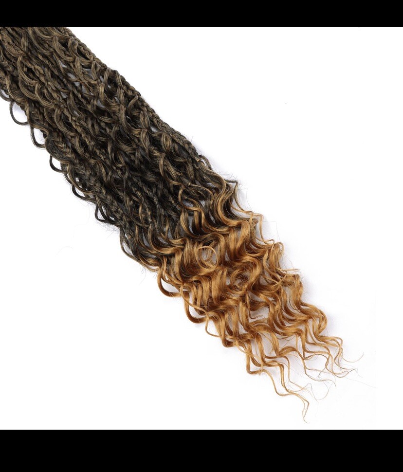 Goddess Box Braids Crochet Hair 20” 8 Pack