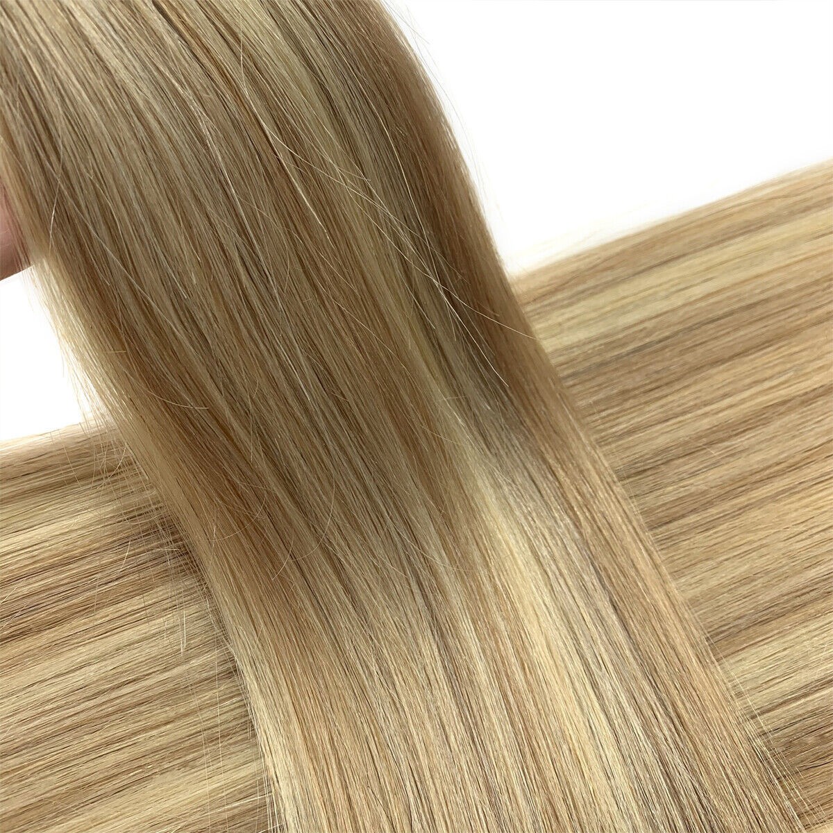 Invisible Tape In Human Hair Extensions Skin Weft Premium Hair Full Head 80pcs