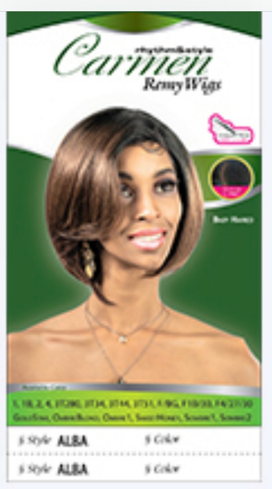 ALBA – BY BIBA CARMEN SYNTHETIC NATURAL C PART WIG