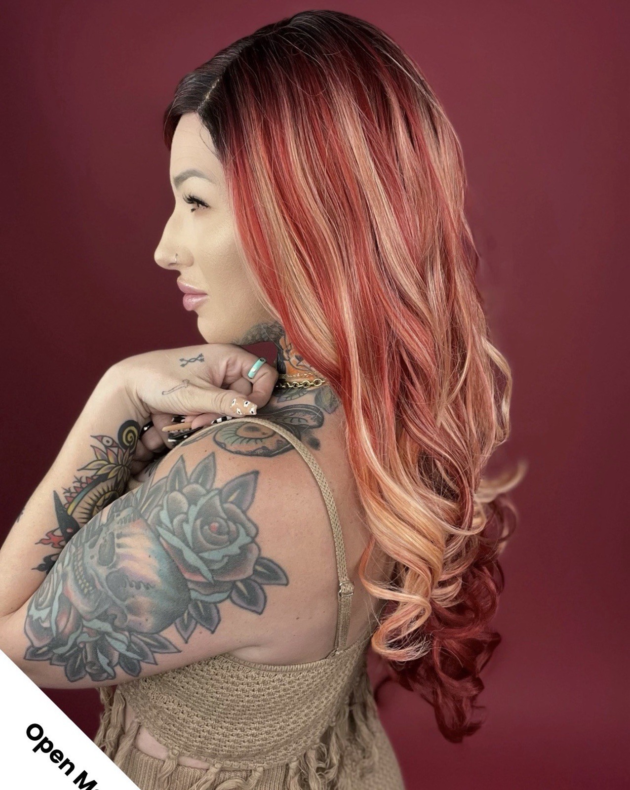 Rebel Gypsy Luxury Synthetic Wig for Women Heat Resistant Fiber