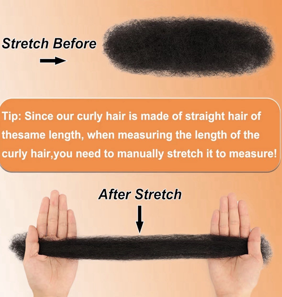 16” Afro Kinky Bulk Human Hair 50g for Dreadlocks Locs Twist Braiding Extensions