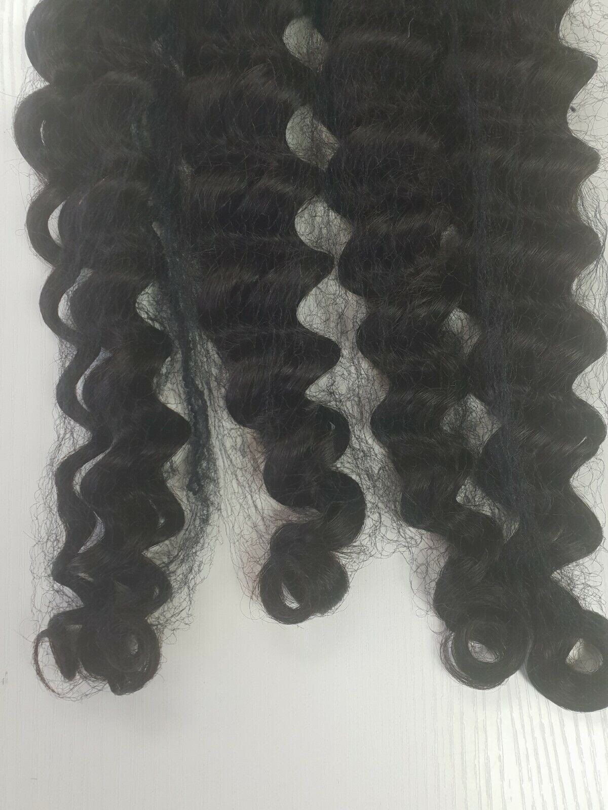 12A RAW CAMBODIAN VIRGIN HUMAN HAIR DEEP LOOSE WAVE 26+26+28+28 4BUNDLES 400g 1B