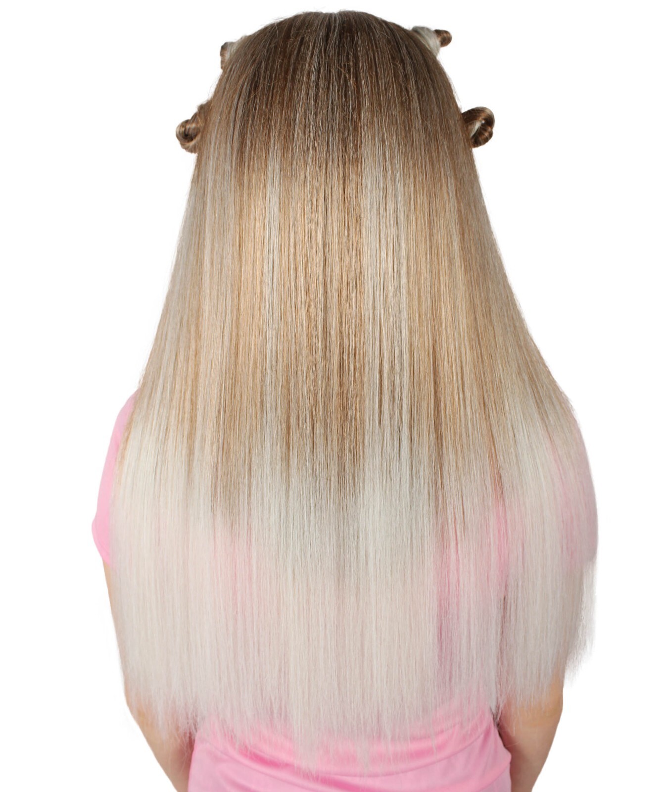 Adult Women’s Celebrity Ombre Blonde Wig I Flame-retardant Synthetic Fiber