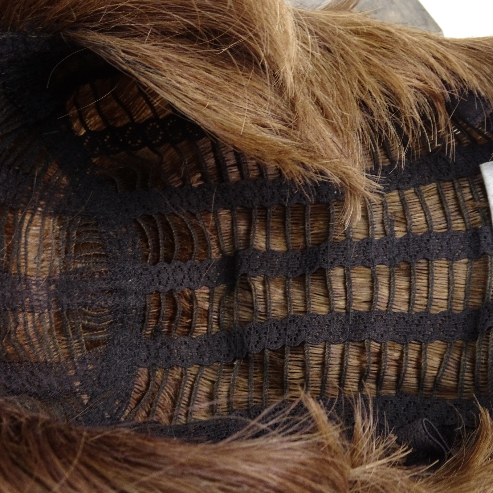 Aspen Women’s Brown Shag Style Wig Fiber Made in Japan Wig Made in Korea