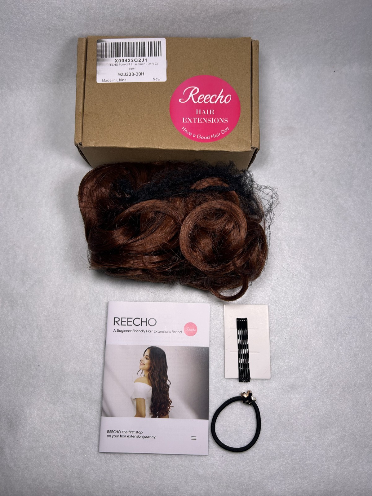 Ponytail Extension, 9″ Claw Clip in Short Curly Wavy Pony Hair Extension Jaw …