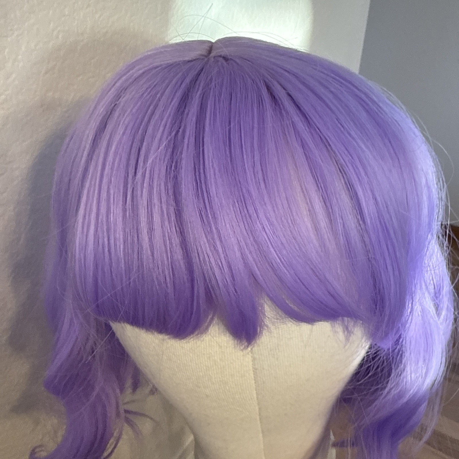 Lavender Hard Fronts Hairline Lace Cap Frontal Wig 14” 333