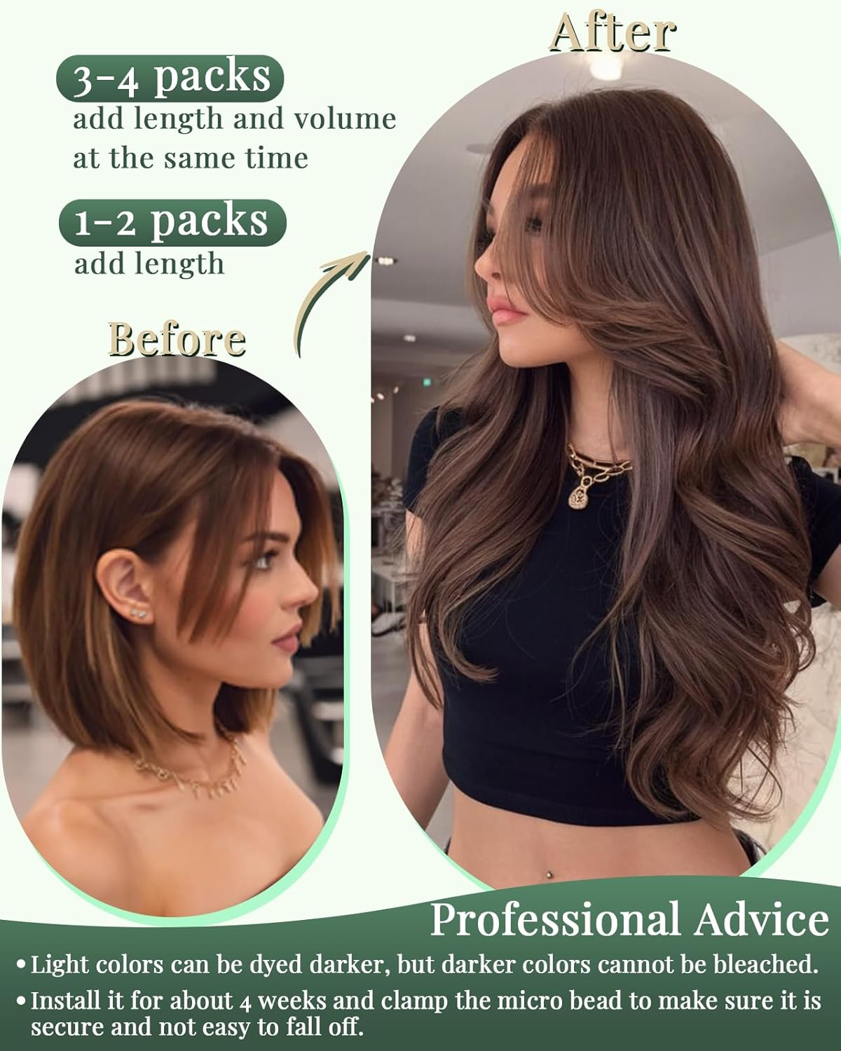 Microlink Hair Extensions Highlight Micro Bead Hair Extensions Light Blonde with