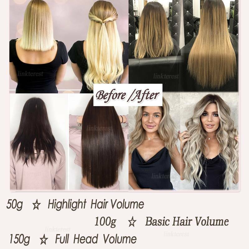 Thick 1G Per Strands Russian Stick I Tip Real 100% Remy Human Hair Extensions US