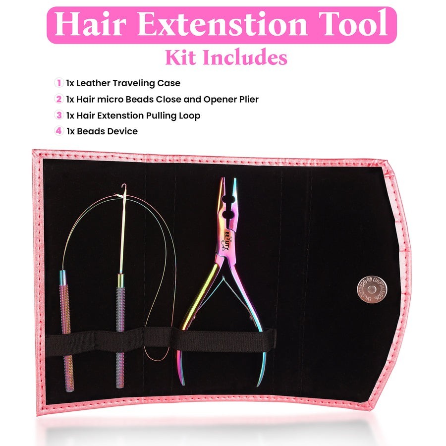 Beauty & Crafts Micro Links Hair Extension tool kit