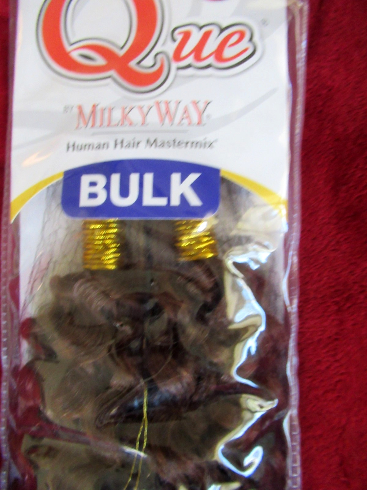 Milky Way Que Human Hair Mastermix Water Bulk 22″_Color 30 by Shake-n-Go