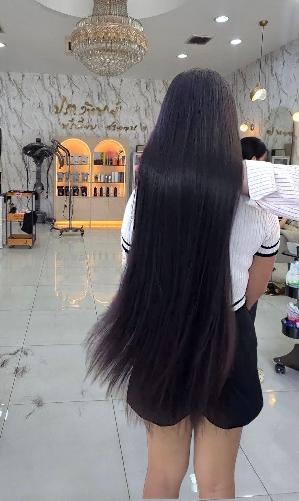 Human hair Ponytail Fresh haircut Very thick, HUGE extra SOFT ponytail 24in!